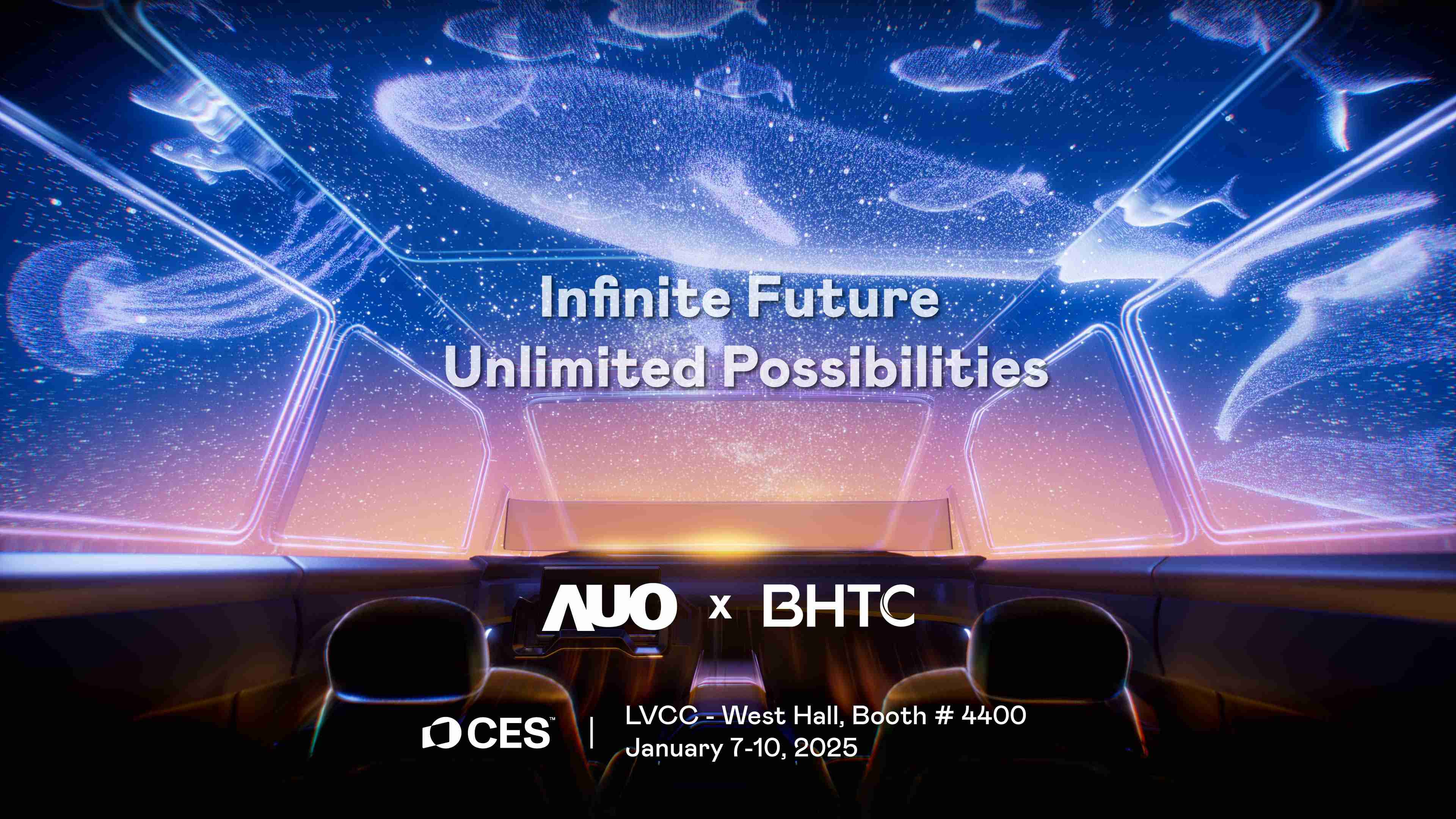 MG电玩以Infinite Future, Unlimited Possibilies为主题，，联合BHTC于CES 2025扩大规模展出